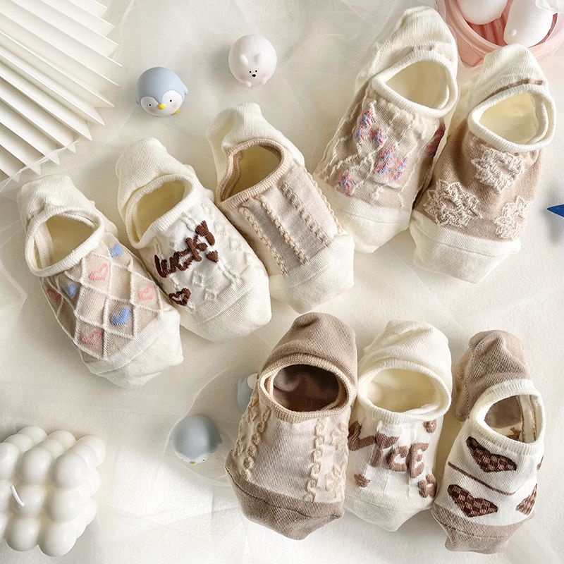 Vớ Mỏng Cổ Thấp Vô Hình Thoáng Khí Dễ Phối Đồ Thời Trang Mùa Hè Cho Nữ