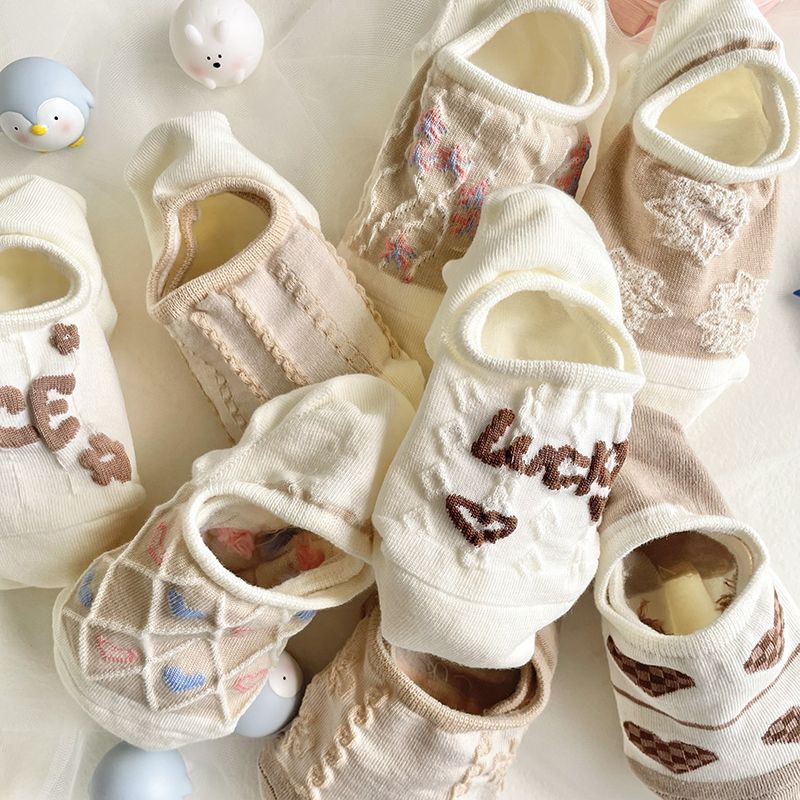 Vớ Mỏng Cổ Thấp Vô Hình Thoáng Khí Dễ Phối Đồ Thời Trang Mùa Hè Cho Nữ