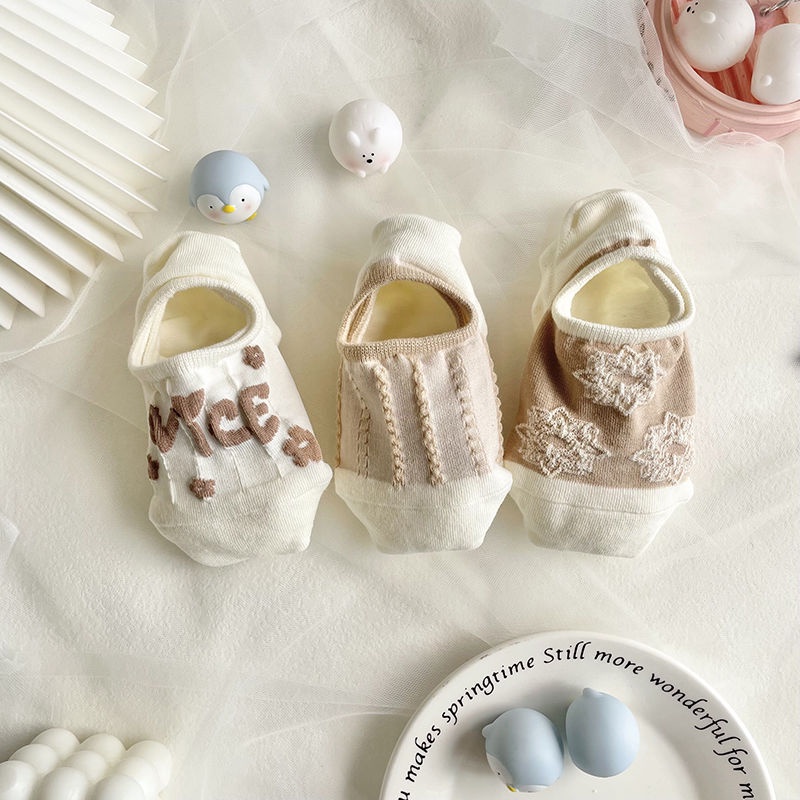 Vớ Mỏng Cổ Thấp Vô Hình Thoáng Khí Dễ Phối Đồ Thời Trang Mùa Hè Cho Nữ