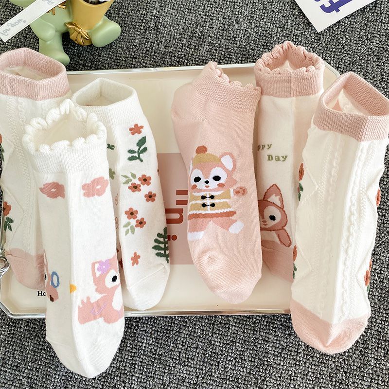 Vớ Thuyền Mỏng Mùa Hè Phong Cách Preppy Nhật Bản Dễ Phối Đồ Miệng Nông Dễ Phối Đồ Có Gót Chống Rơi Phong Cách Preppy Dễ Thương Cho Nữ Sinh