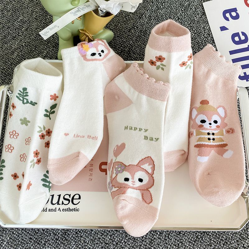 Vớ Thuyền Mỏng Mùa Hè Phong Cách Preppy Nhật Bản Dễ Phối Đồ Miệng Nông Dễ Phối Đồ Có Gót Chống Rơi Phong Cách Preppy Dễ Thương Cho Nữ Sinh