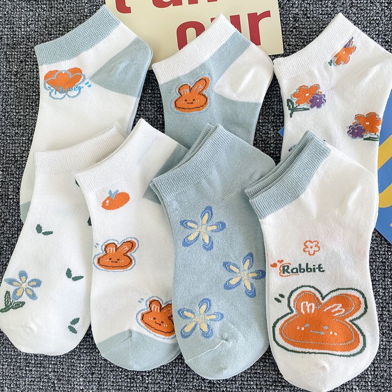 Vớ Thuyền Mỏng Mùa Hè Miệng Nông Dễ Phối Đồ Phong Cách Preppy Nhật Bản Dễ Thương Cho Nữ Sinh