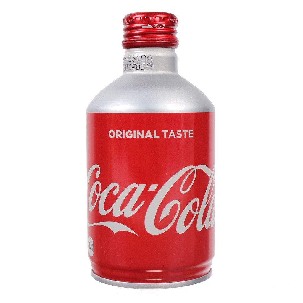 Coca Cola Tươi Dạng Chai Nắp Vặn, Japan Coke, Metal Bottle (300ml)