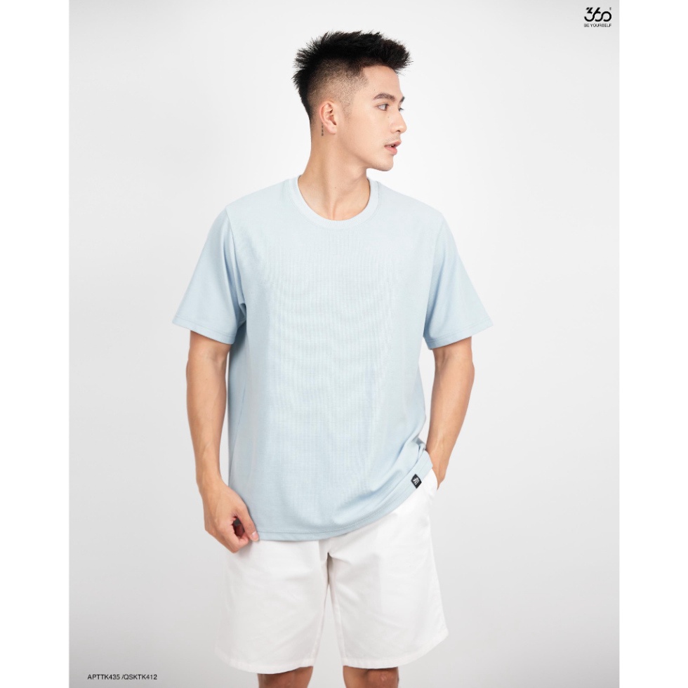 Áo Thun Unisex Trơn Nhiều Màu Chất Liệu Texture Cao Cấp Thương Hiệu 660 Boutique APTTK435