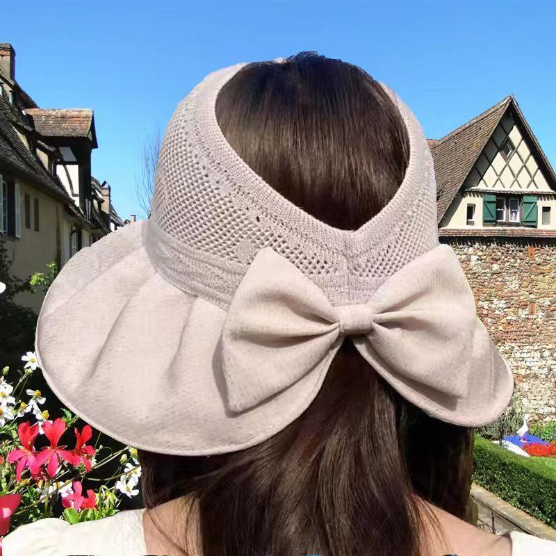 Mũ Cói Rộng Vành Chống Nắng Thiết Kế Đục Lỗ Thời Trang Xuân Hè Cho Nữ