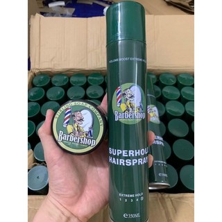 Gôm barbershop, gôm keo xịt tóc nam barbershop 350ml - kvbb042