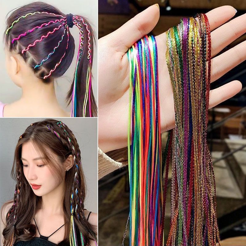 Dây Buộc Tóc Nhiều Màu Sắc Rực Rỡ Dành Cho Trẻ Em