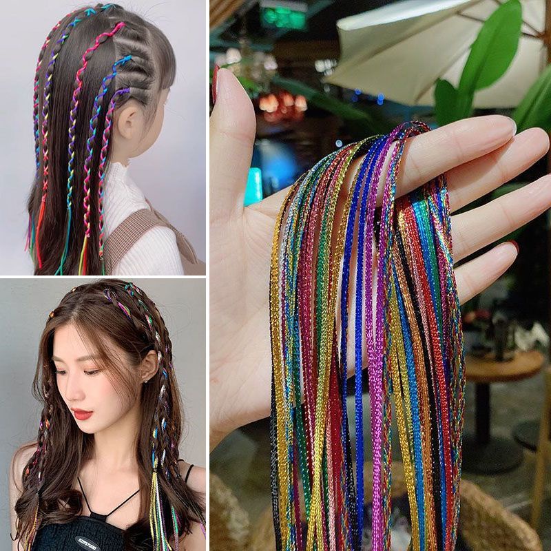 Dây Buộc Tóc Nhiều Màu Sắc Rực Rỡ Dành Cho Trẻ Em