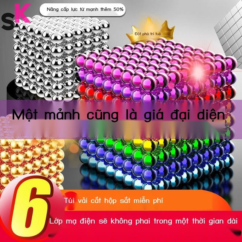 【hàng giao ngay】Bucky Ball 100000 Hạt Từ Tính Khối Xây Dựng Bóng Nam Châm Đồ Chơi Trẻ Em Người Lớn