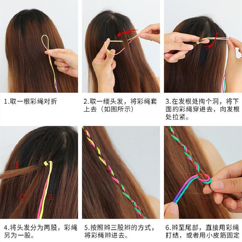 Dây Buộc Tóc Nhiều Màu Sắc Xinh Xắn Dành Cho Nữ