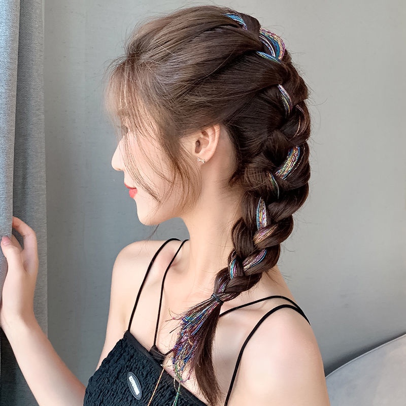 Dây Buộc Tóc Ruy Băng Nhiều Màu Sắc Xinh Xắn