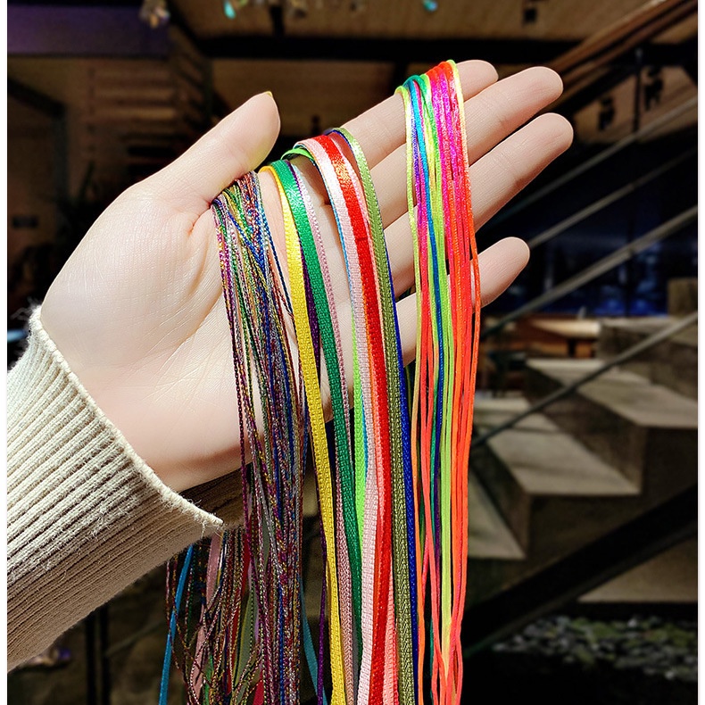 Dây Buộc Tóc Nhiều Màu Sắc Phong Cách Hàn Quốc Cho Bé Gái