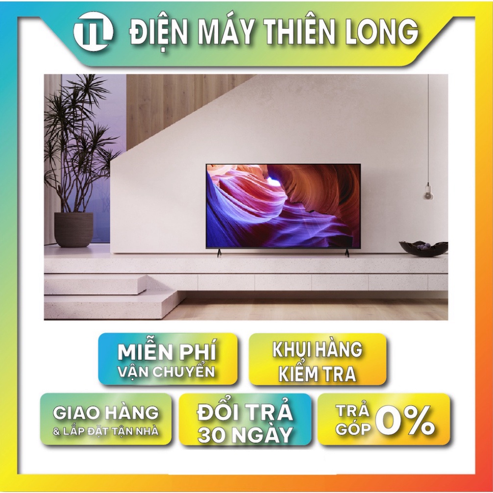 Google Tivi Sony 4K 85 inch KD-85X85K Mới 2022 Hệ điều hành Google TV, Remote thông minh - giao hàng miễn phí HCM