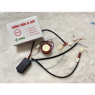 Bộ chống trộm xe máy star lắp cho xe ex135