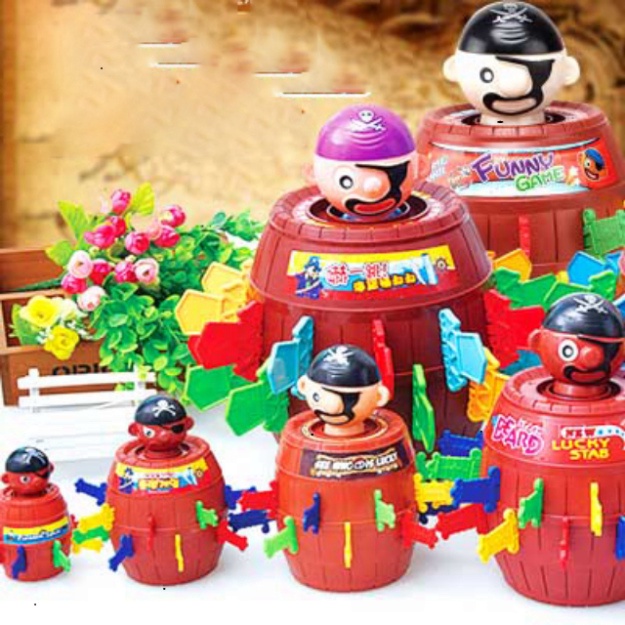 [HOT HOT HOT] Đâm hải tặc size lớn 20cm thùng hải tặc vua hải tặc