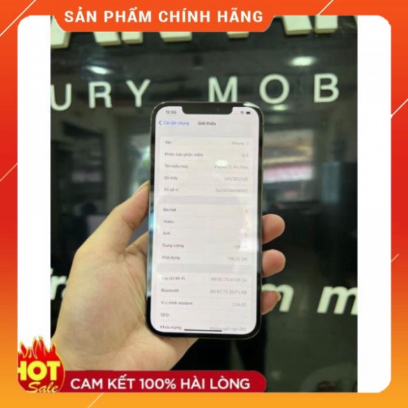 Siêu phẩm ip 12 Pro Max dung lượng 128GB - Hàng zin quốc tế - LLA35 Z11W chính hãng 100% new