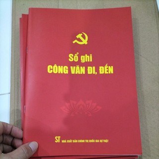 Bộ sổ công tác dành cho chi bộ