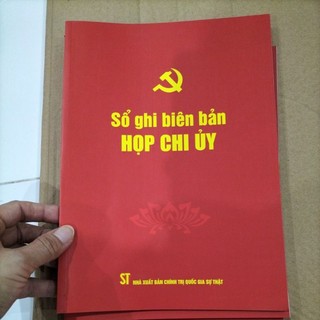 Bộ sổ công tác dành cho chi bộ