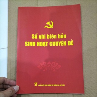 Bộ sổ công tác dành cho chi bộ