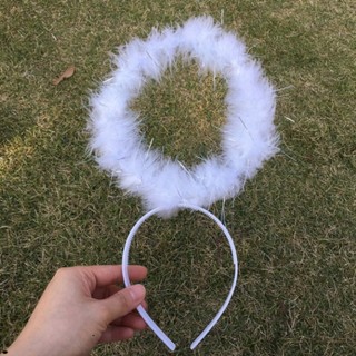 Băng đô thiên thần đeo trán đạo cụ hóa trang thiên thần,cosplay cánh thiên thần