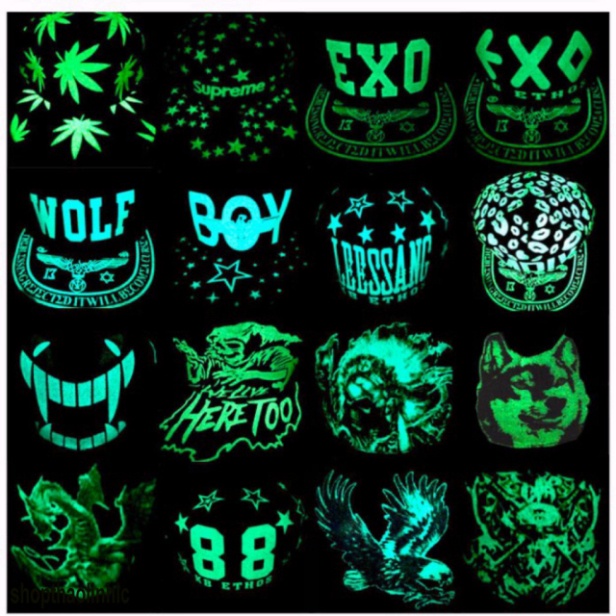 FREESHIP ĐƠN 99K_MŨ DẠ QUANG PHÁT SÁNG CỰC NGẦU ☆Nón snapback phát sáng phong cách Hip-hop cho nam và nữ