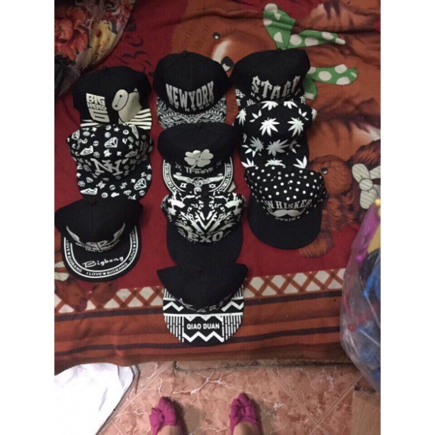 FREESHIP ĐƠN 99K_MŨ DẠ QUANG PHÁT SÁNG CỰC NGẦU ☆Nón snapback phát sáng phong cách Hip-hop cho nam và nữ