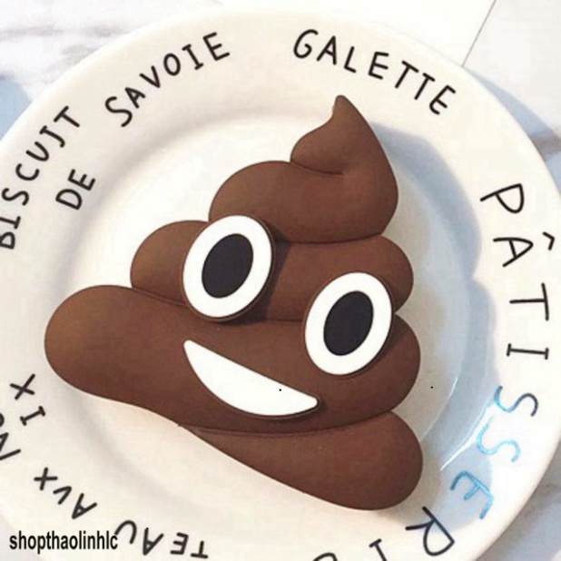 SẠC DỰ PHÒNG CỤC SHIT MÀU NÂU cute-sạc dự phòng hình cục cứt dễ thương màu nâu