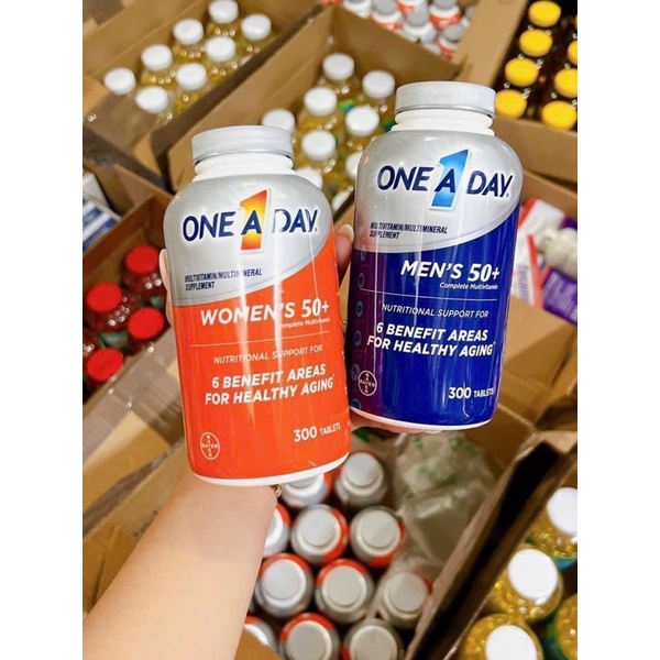🔅🔅🔅Vitamin tổng hợp cho nam/nữ One A Day Men's 50+ 300 viên.