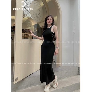 Body Tăm Đuôi Loe Hở Lưng SN Hình Thật