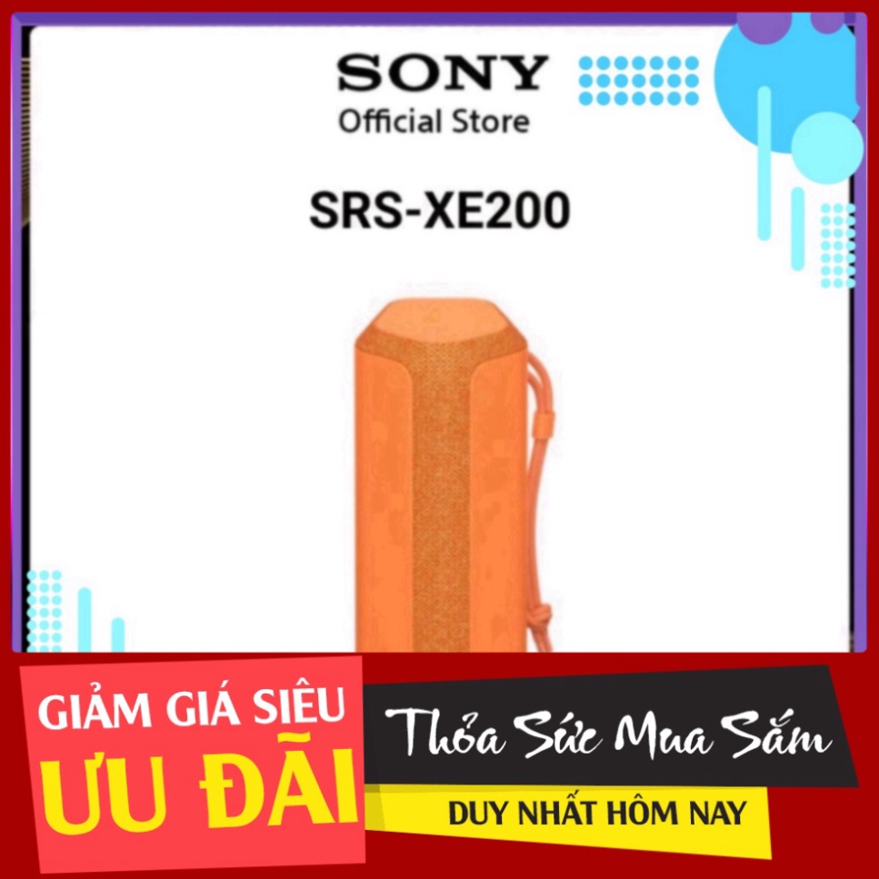 New Loa Bluetooth di động SONY SRS-XE200 - Hàng Chính Hãng ( sale ) Miễn phí giao hàng . . . Sale sốc
