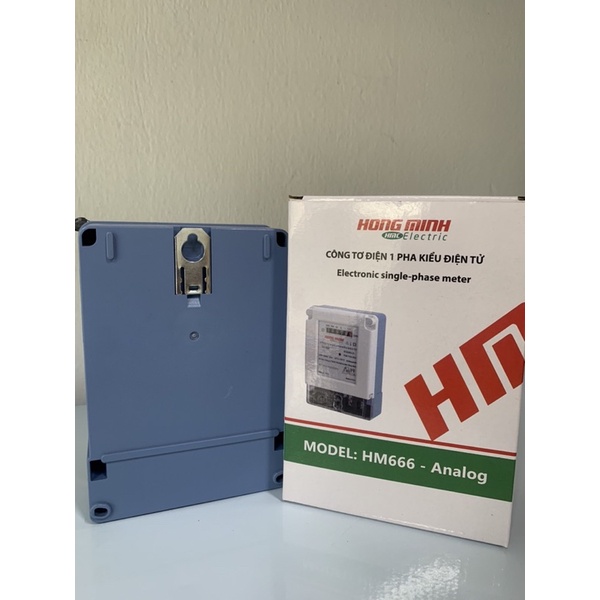 Công tơ điện tử 1 Pha 2 dây 5A- HM -666