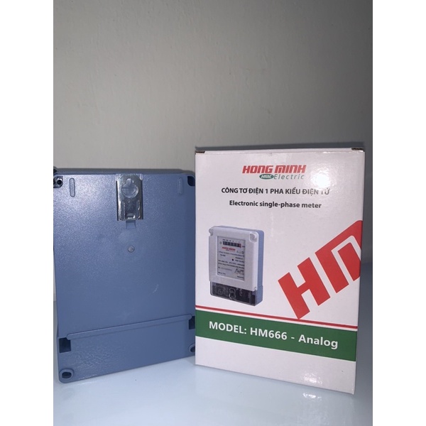 Công tơ điện tử 1 Pha 2 dây 5A- HM -666