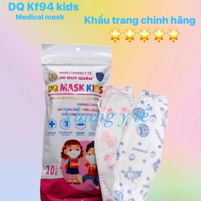 Khẩu trang kf94 trẻ em duy quân