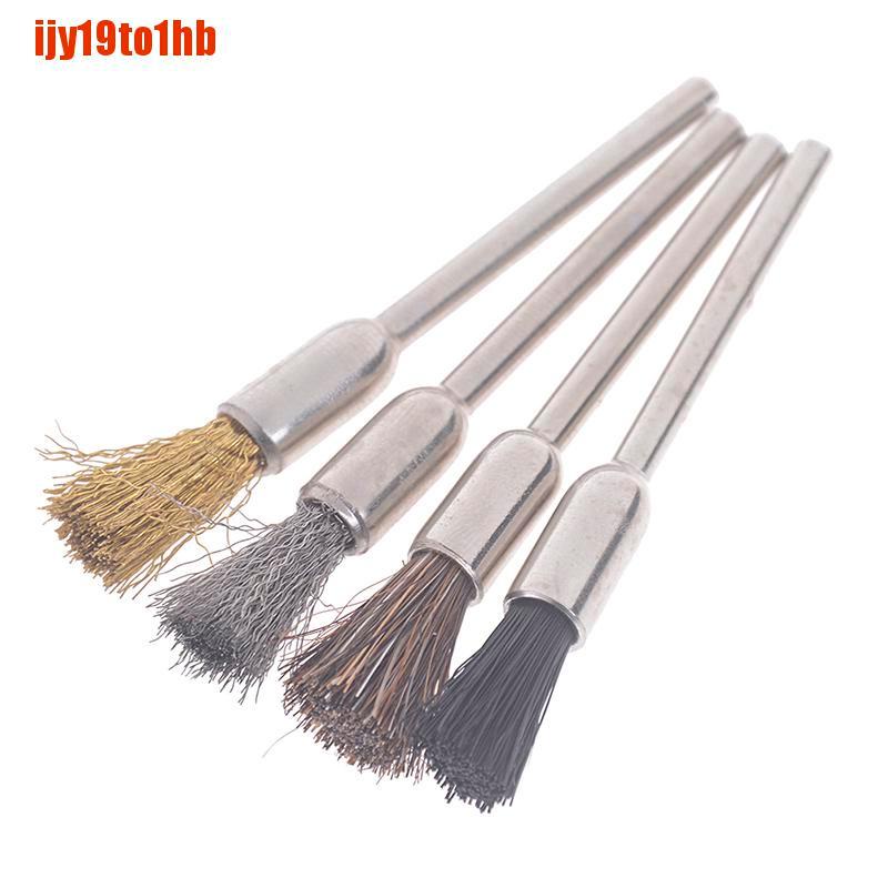 1 Cái Móng Mũi Bàn Chải Cọ Vệ Sinh Máy Làm Móng Điện Máy Khoan Dây Đồng Bụi