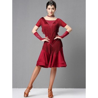 Váy khiêu vũ latin chưa bao gồm phụ kiện