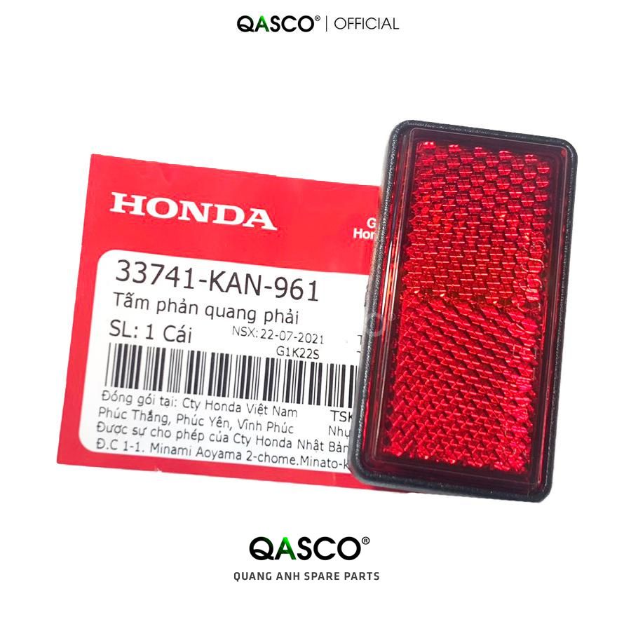 (33741KAN961)Tấm phản quang đỏ dè sau xe HONDA Winner 150, Winner X (RS150 V1 V2 V3), Future, AB (1326)