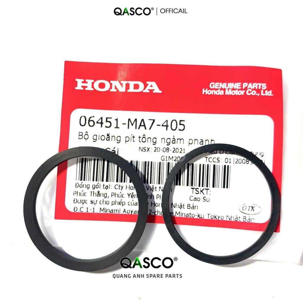 Bộ gioăng piston ngàm phanh HONDA WINNER / BLADE / WAVE 110 / FUTURE Mập và nhiều dòng xe