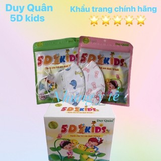 Khẩu trang 5d trẻ em.