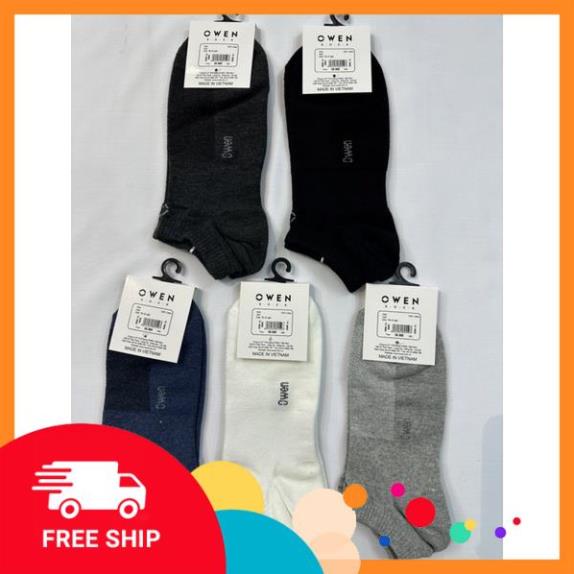 OWEN -Vớ/Tất Nam Cổ Ngắn Cao Cấp OWEN Chính Hãng 100% Cotton CHÍNH HÃNG 100%