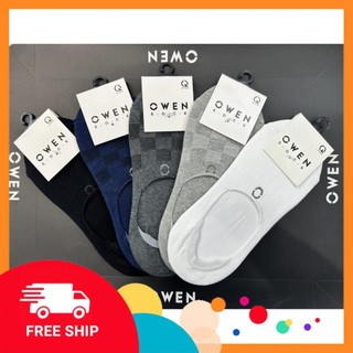Owen- tất nam cao cấp owen- tất lười, tất đi giày lười thoáng khí 100% khử mùi chính hãng 100%