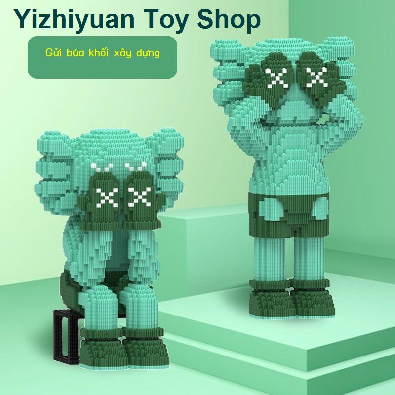 🔥 COD&Bán nóng 🌟Tide thương hiệu kaws ghép khối xây dựng tương thích Lego khối đồ chơi bạo lực gấu đồ chơi trẻ em quà