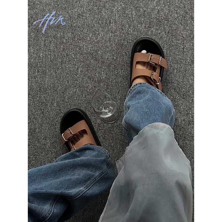 Niche Thắt Lưng Nắp Lật Khóa Đôi Thoải Mái Phong Cách Hàn Quốc Thời Trang Mùa Hè Mới Dành Cho Bạn Nữ