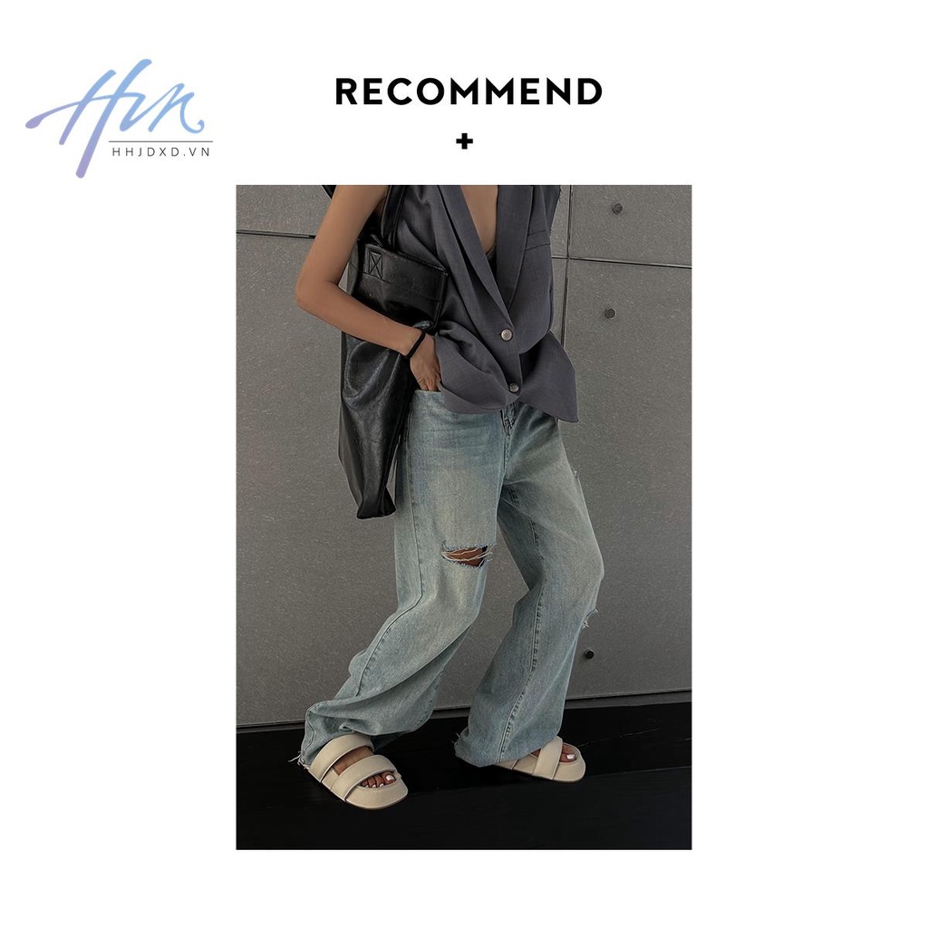 Dép Sandal Đế Dày Hở Ngón Màu Đen Thời Trang Mùa Hè Phong Cách Mới Cho Nữ