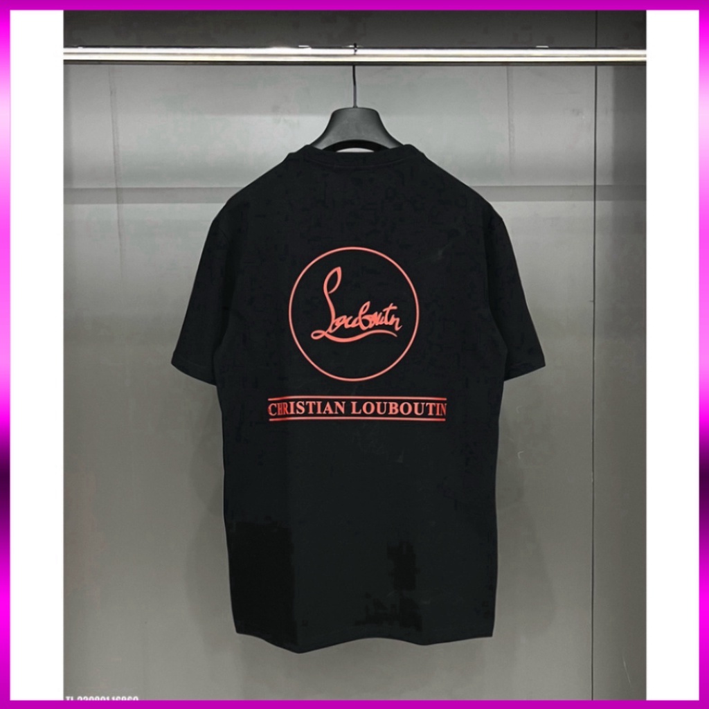 Áo phông Louboutin chảy mực nam nữ in 2 mặt. Áo Phông Loubotin Unisex Nam Nữ Hotrend. Giá sinh viên * | BigBuy360 - bigbuy360.vn