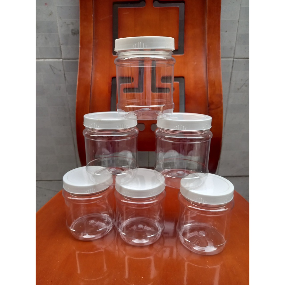 Lốc 12 Hủ nhựa tròn keo 40- ( 8 x 9,5)