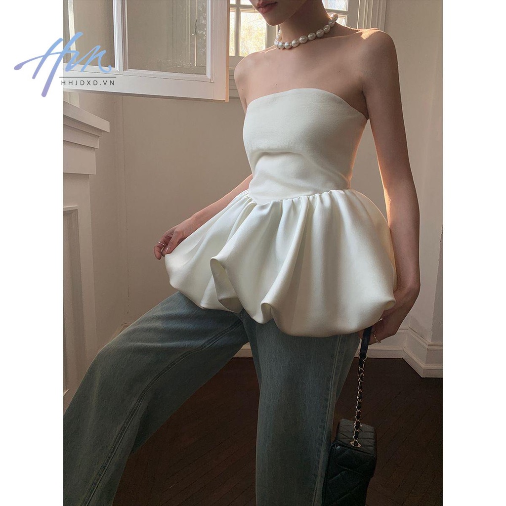 Áo Ống Ôm Thời Trang Mùa Hè Pháp 2023 Cho Nữ