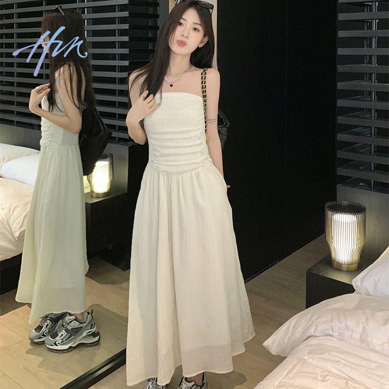 Đầm Ống Lửng Dáng Ôm Phong Cách Pháp Thời Trang Mùa Hè Hàng Mới Dành Cho Bạn Nữ