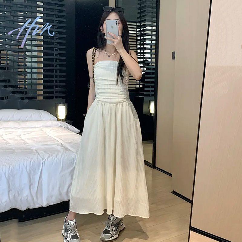 Đầm Ống Lửng Dáng Ôm Phong Cách Pháp Thời Trang Mùa Hè Hàng Mới Dành Cho Bạn Nữ