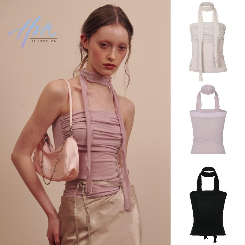 Áo Hai Dây Ôm Dáng Phong Cách Hàn Quốc Đơn Giản Gợi Cảm