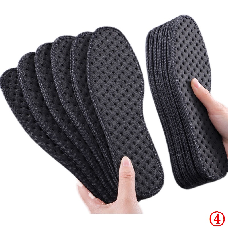Đế Lót Giày Khử Mùi Thấm Hút Mồ Hôi Bằng Than Tre Phong Cách Quân Đội Dành Cho Nam Và Nữ
